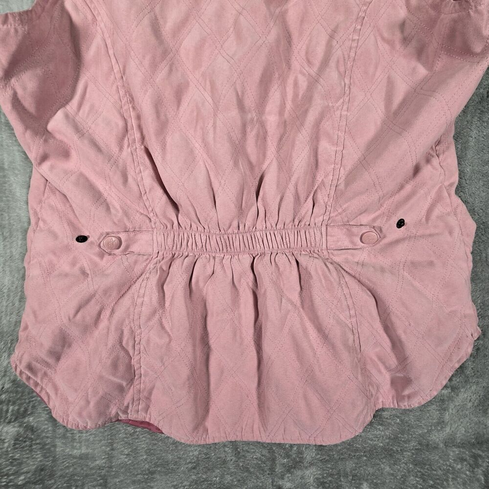 Outback Trading Company Vest Full Zip Pink Women's Size Large Outdoor - Picture 7 of 10